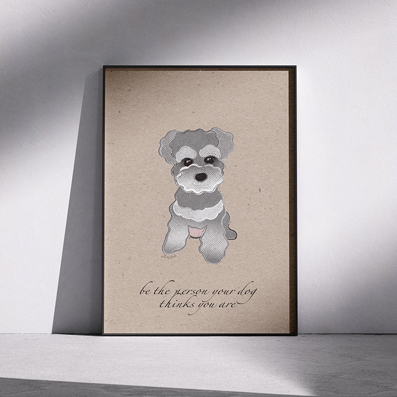 Miniature Schnauzer:1 frame